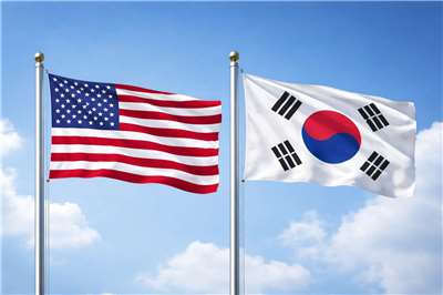 韓美關係。示意圖。(AI生成圖)