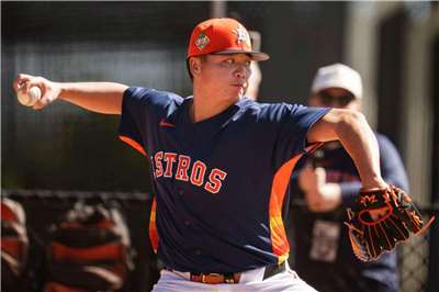 效力美國職棒大聯盟休士頓太空人隊(Houston Astros)的台灣棒球選手鄧愷威。資料照。(圖：鄧愷威臉書)