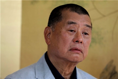 壹傳媒創辦人黎智英(Jimmy Lai Chee-ying)。 (檔案照)