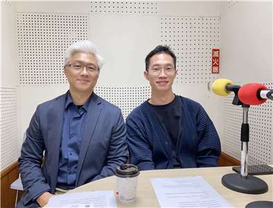 威剛智高賴思宏處長 與沈卓緯經理 