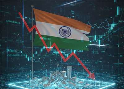 美國、以色列與伊朗的衝突持續，印度股市投資人的財富也在兩個交易日內蒸發9.7兆盧比（約新台幣3.3兆元）。(示意圖/AI生成)