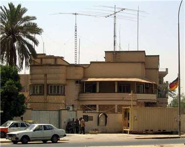 由於中東衝突導致安全風險升高，德國已暫時將駐巴格達大使館人員撤出伊拉克。(圖：維基百科)