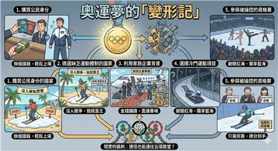 想進冬季奧運有多簡單？以下五招都用過
