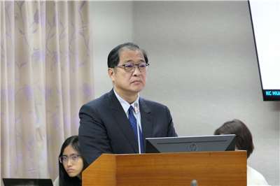法務部長鄭銘謙在立法院司法及法制委員會備詢。資料照片。(趙婉淳 攝)