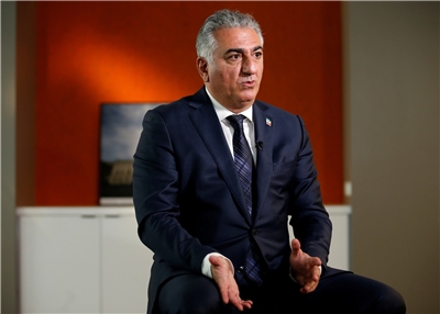 伊朗王朝末代王儲芮沙‧巴勒維(Reza Pahlavi)。 (檔案照)