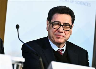 2025年諾貝爾經濟學獎得主阿吉翁(Philippe Aghion)。資料照片(AFP)