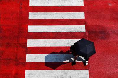 泰國氣象局示警高溫破41℃。示意圖。