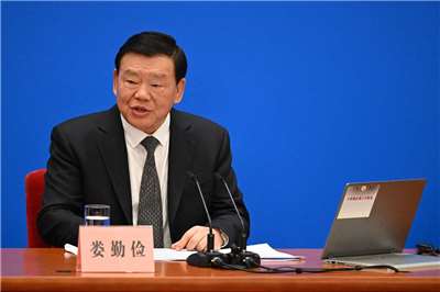 中國全國人大開幕前記者會4日舉行，大會發言人婁勤儉(圖)宣布人大此次相關議程。資料照。