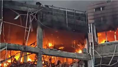 以色列打擊德黑蘭飛彈生產設施。示意圖。(UGC資料畫面)