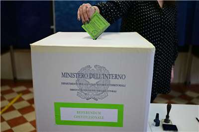 義大利22、23日針對司法改革舉行憲法公投。