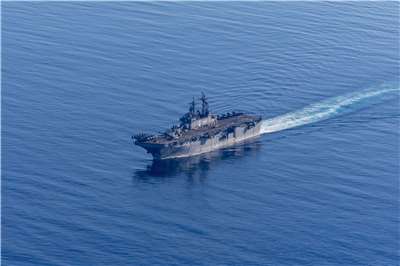 美國兩棲攻擊艦「拳師號」(USS Boxer)。