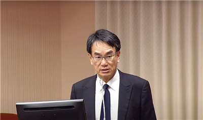 數發部長林宜敬。資料照片。(翻攝國會頻道)