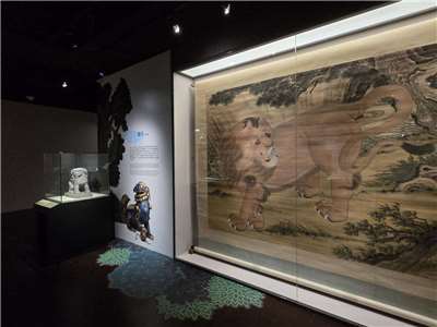 故宮北院即日起推出「神獸再現—文物中的奇幻生物」特展，帶領大小朋友領略古人對自然萬物的想像與祝福。(江昭倫 攝)