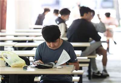 四技二專統一入學測驗。(中央社資料照片)