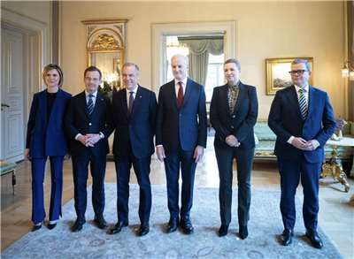 加拿大與北歐5國元首會談15日在挪威奧斯陸登場。(FB@Mark Carney﻿)