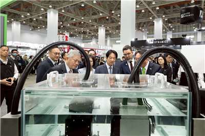 賴清德總統出席「TMTS 2026台灣國際工具機展」。(圖：總統府)