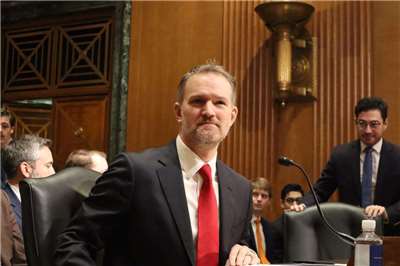 美國貿易代表葛里爾。(圖:中央社檔案照片)