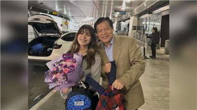 冬奧女子花滑金牌劉美賢和爸爸劉俊的合照。（圖／截自網路）