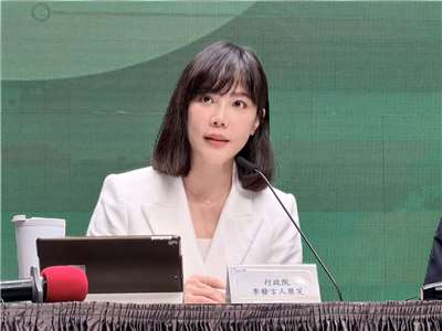 行政院發言人李慧芝。(資料照/鄭佑漢 攝)
