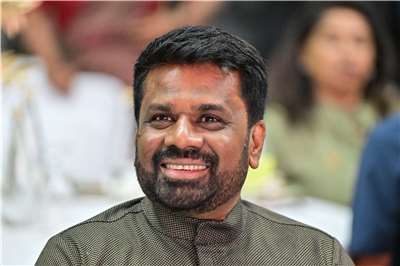 斯里蘭卡總統迪桑納亞克(Anura Kumara Dissanayake)。