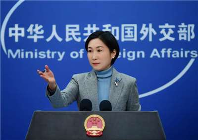 中國外交部發言人毛寧。資料照。(圖:X@MFA_China)