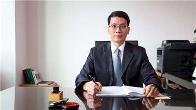 高雄市財政局長陳勇勝。資料照。(陳勇勝提供)。