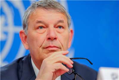 聯合國近東救濟工程處(UNRWA)負責人拉扎里尼(Philippe Lazzarini)。