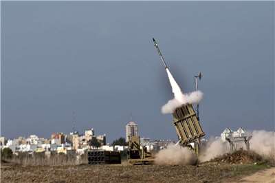 以色列鐵穹防衛系統(Iron Dome)。 (資料照片)