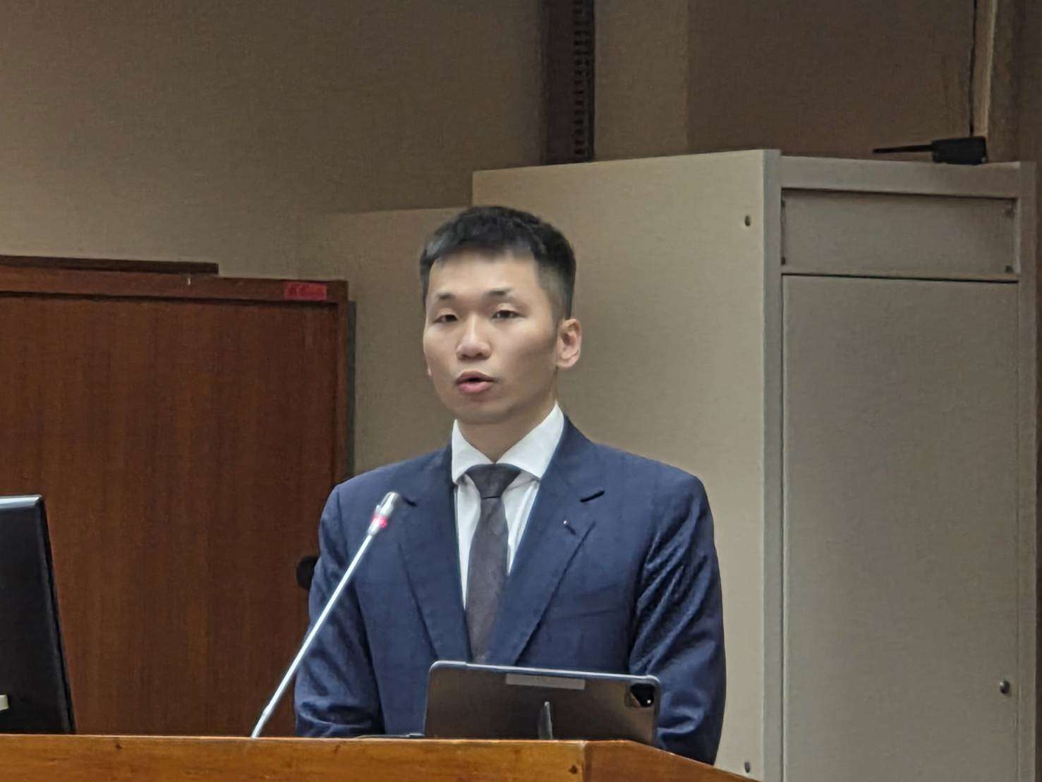 運動部長李洋(圖)首度申報財產。資料照片。(江昭倫 攝)