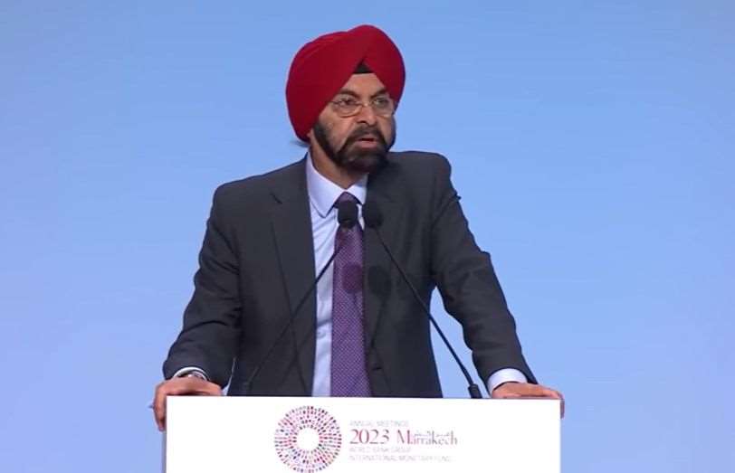 世界銀行總裁彭安杰(Ajay Banga)(圖)表示，世銀將提供約1千億美元資金，協助受中東戰爭打擊的國家。 資料照片。(圖:世銀)