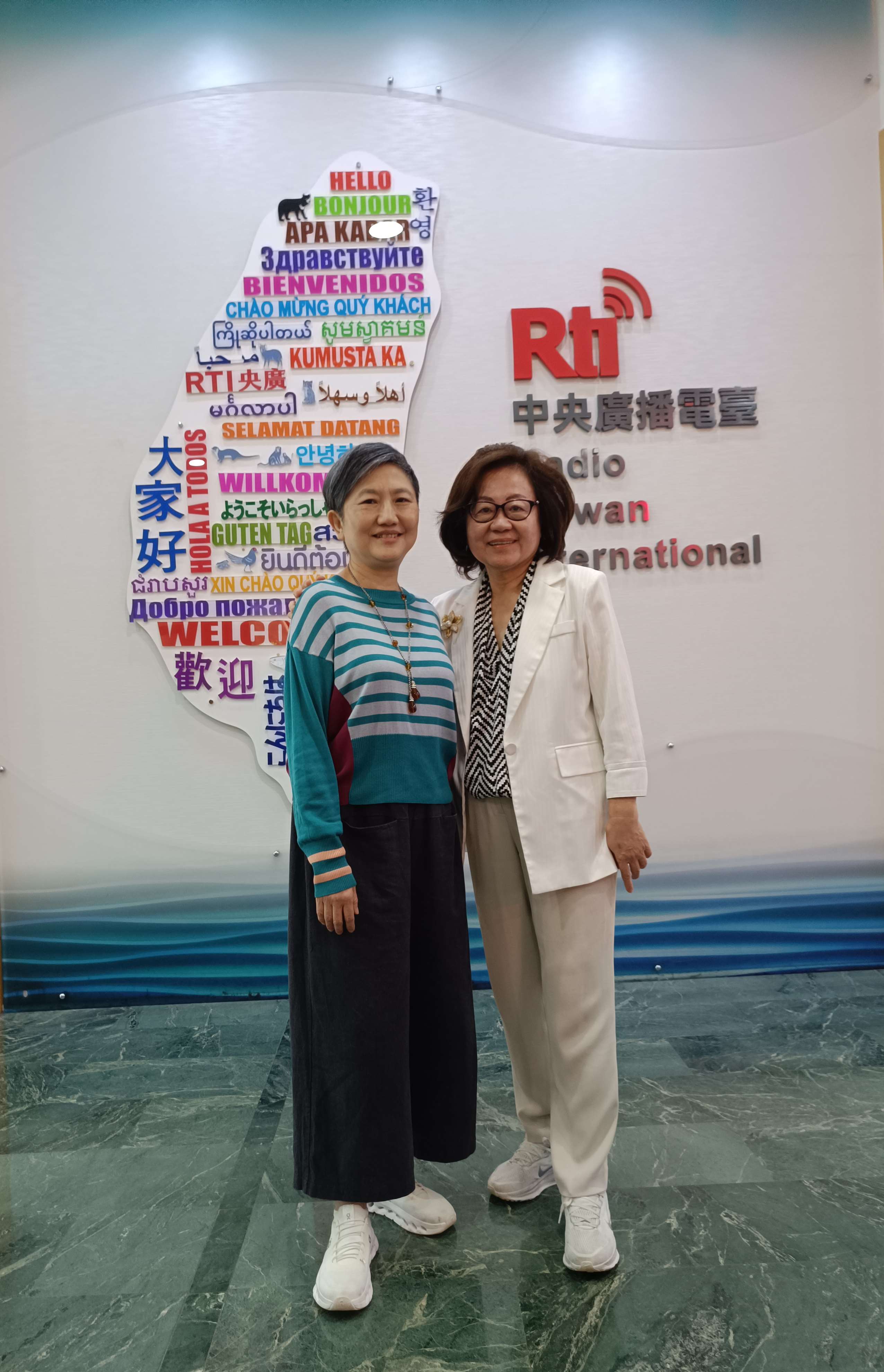 李玉玲館長接受美麗的台灣節目專訪