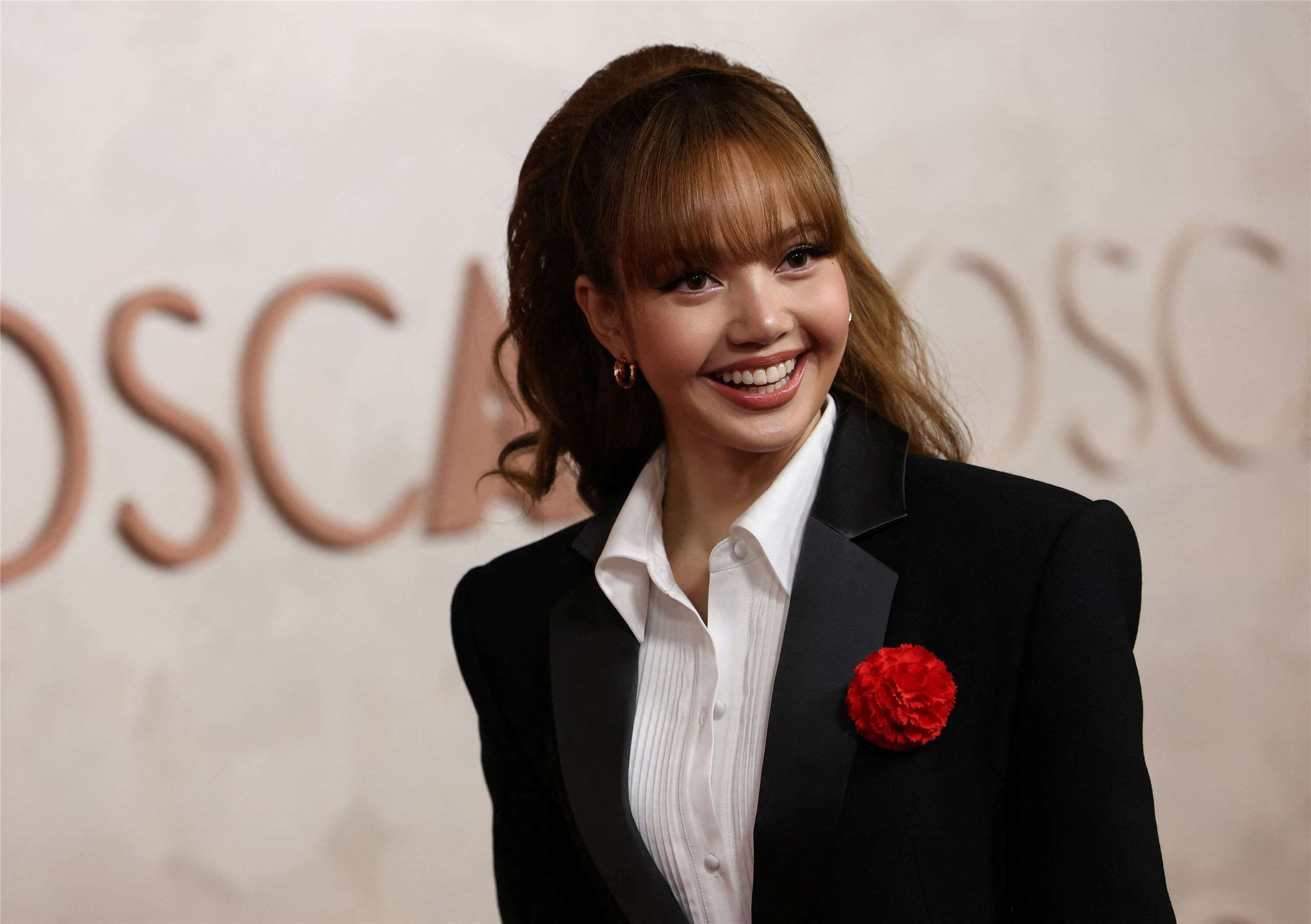 外傳BLACKPINK團員Lisa可能參與演唱2026世足賽的主題曲。 (檔案照)