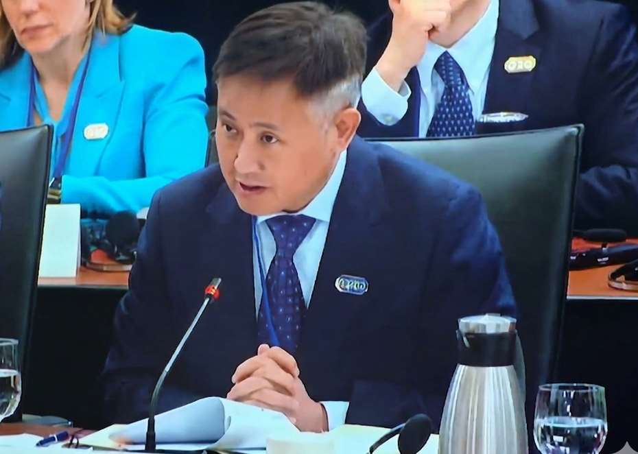 中國人民銀行行長潘功勝出席G20財長和央行行長會議。(圖：中國人民銀行官網)
