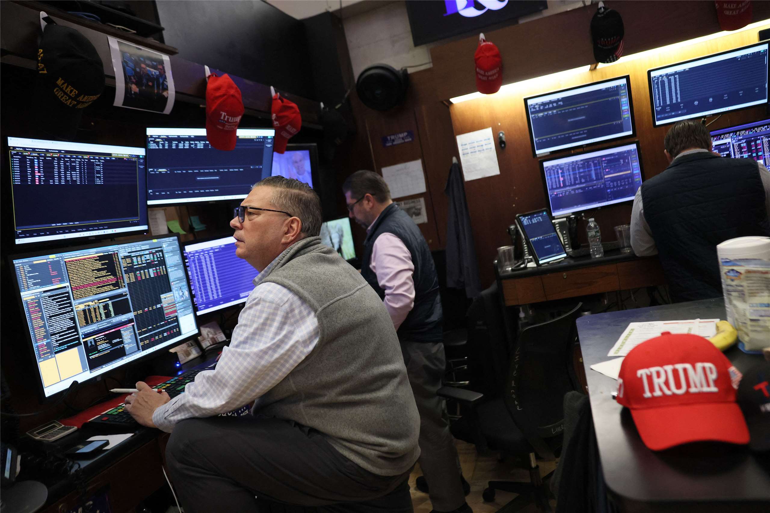 美股20日開低。圖為紐約證券交易所。資料照片。 