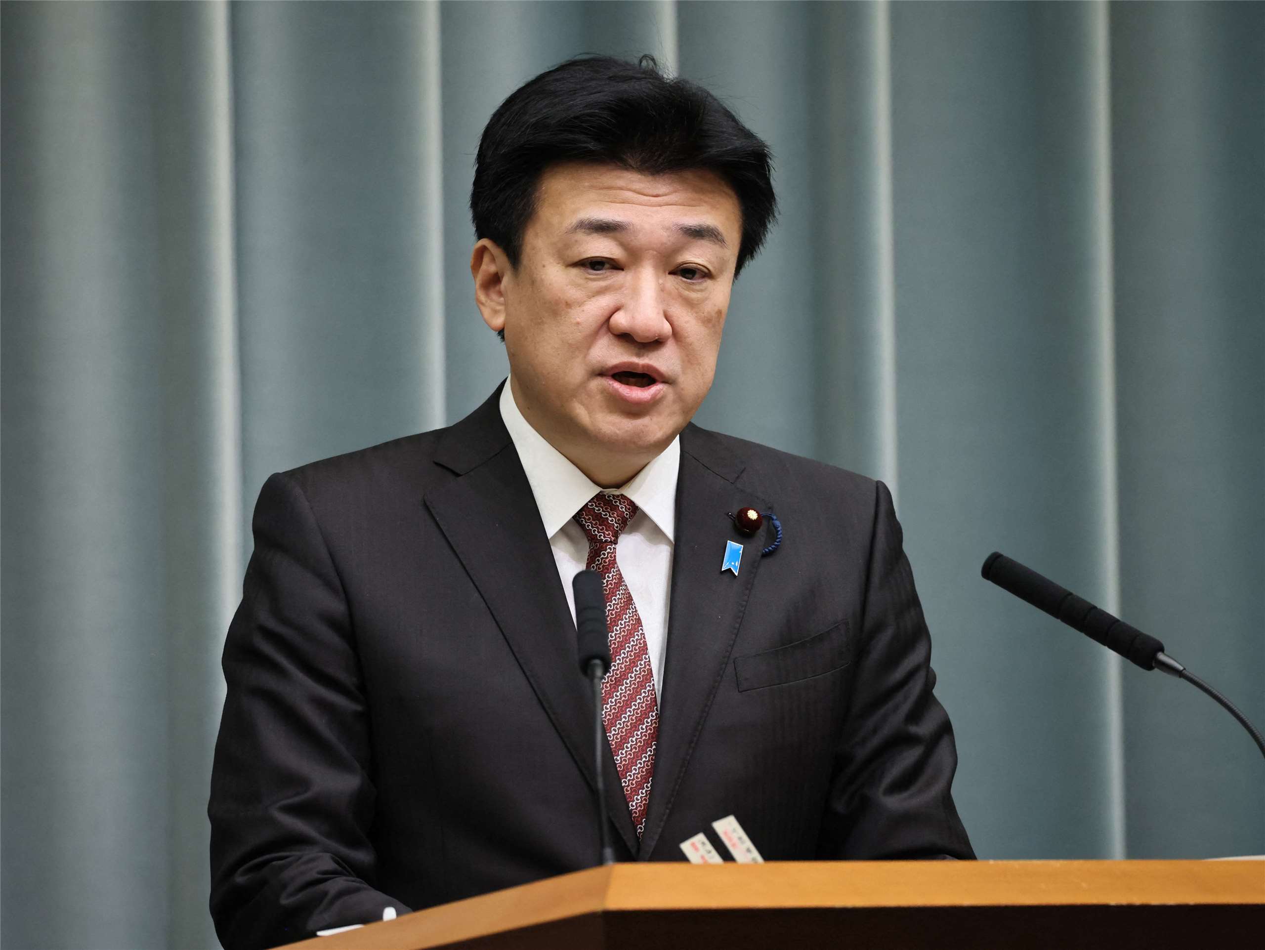 賴總統出訪友邦受阻，日本官房長官木原稔表示，確保航空安全是國際社會的共同利益，相關國家應確保使用上的透明性。(檔案照)
