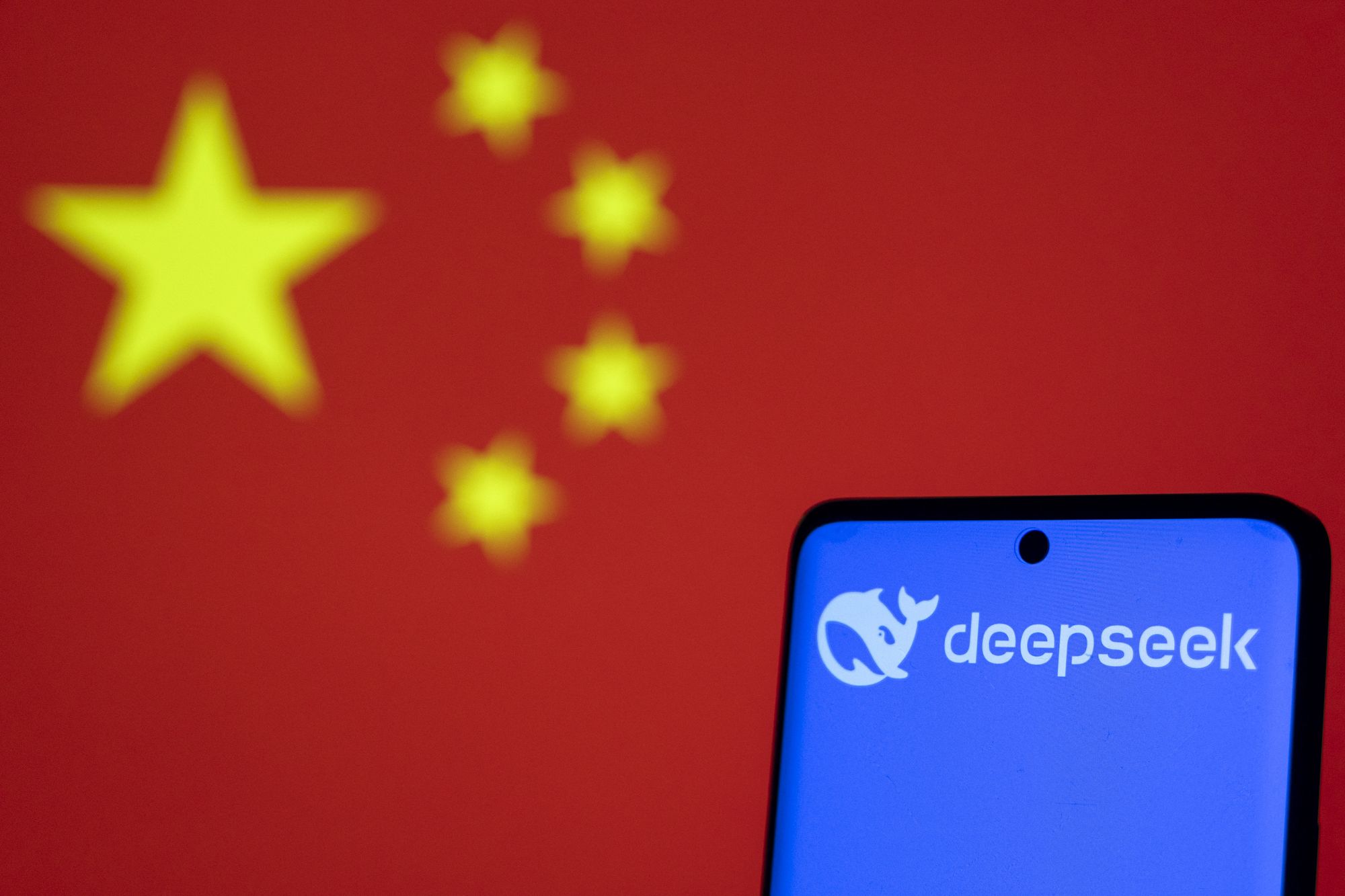 中國人工智慧(AI)新創公司DeepSeek日前發表新AI模型，市場反應冷淡。(示意圖)