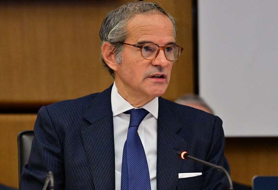 聯合國國際原子能總署署長葛羅西15日表示，北韓核武生產能力正出現「非常嚴重的提升」。(圖：IAEA)