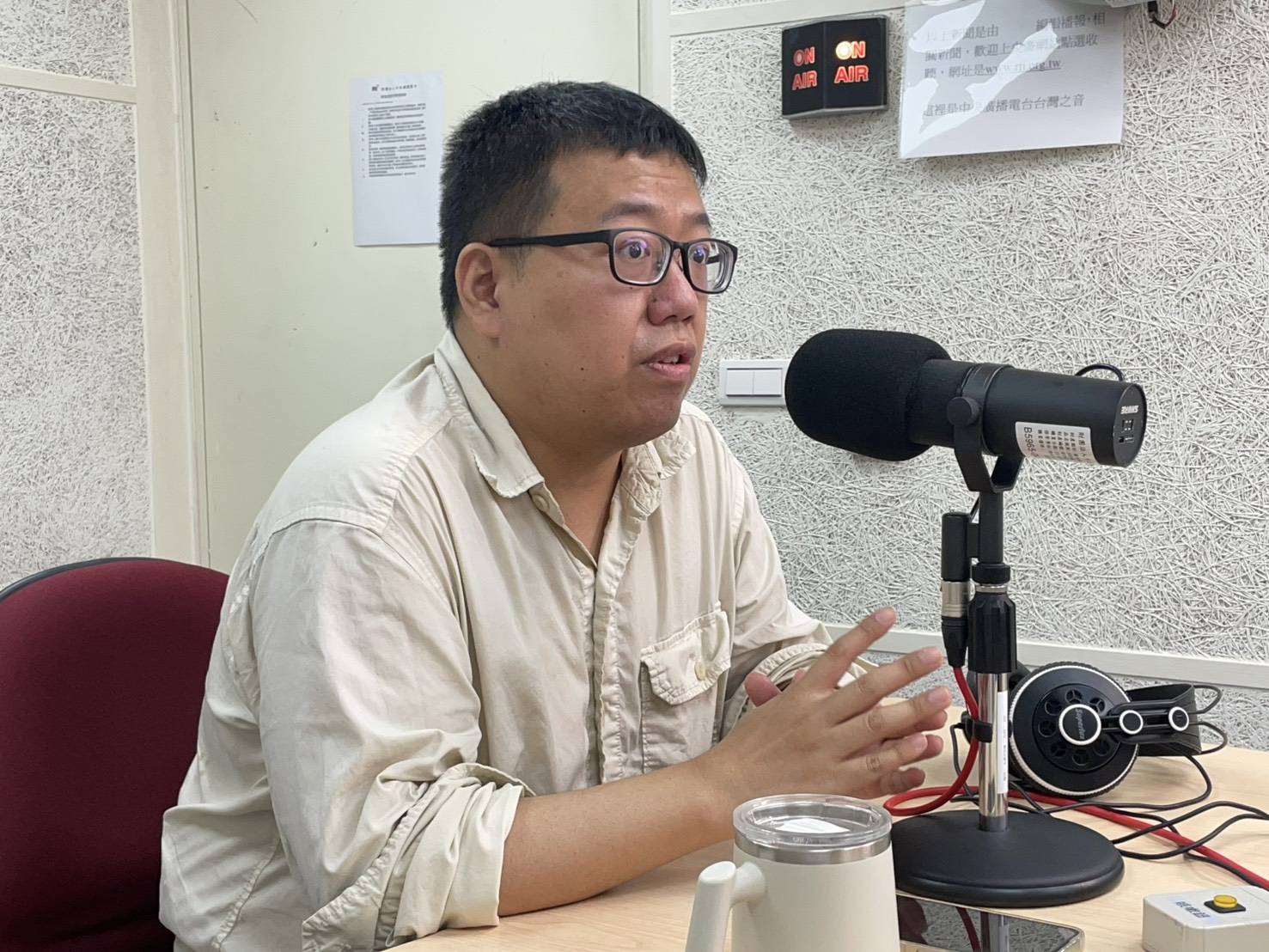 香港城市大學哲學博士、新聞評論人徐全。( RTI資料照)