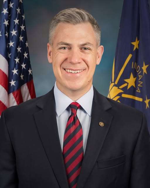 美國聯邦參議員班克斯(Jim Banks)7日至9日訪台，外交部7日表示，外交部長林佳龍誠摯歡迎，並感謝美國國會長期以具體行動展現對台灣的堅定支持。(圖:美國在台協會臉書)