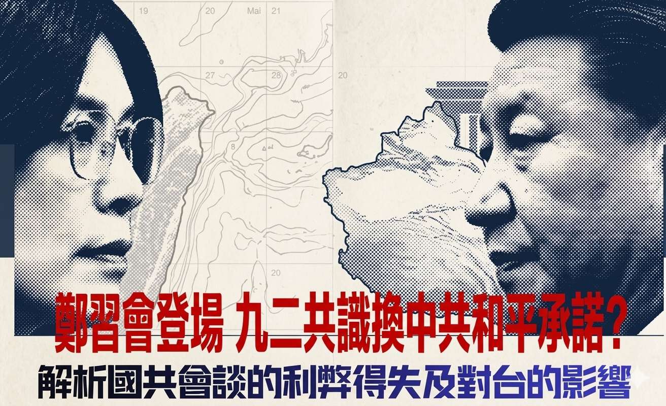 鄭麗文訪中蘇起隨行  學者：九二共識精神已變質(AI圖)