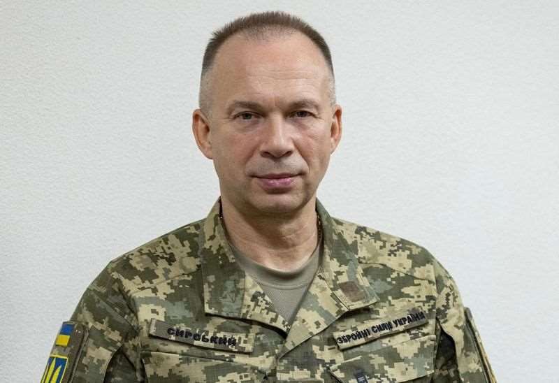 烏克蘭武裝部隊總司令瑟爾斯基(Oleksandr Syrskyi)(圖)指出，烏軍近期收復前線大批土地，但是俄軍仍不放棄軍事攻擊。 資料照片。(圖:烏克蘭國防部)