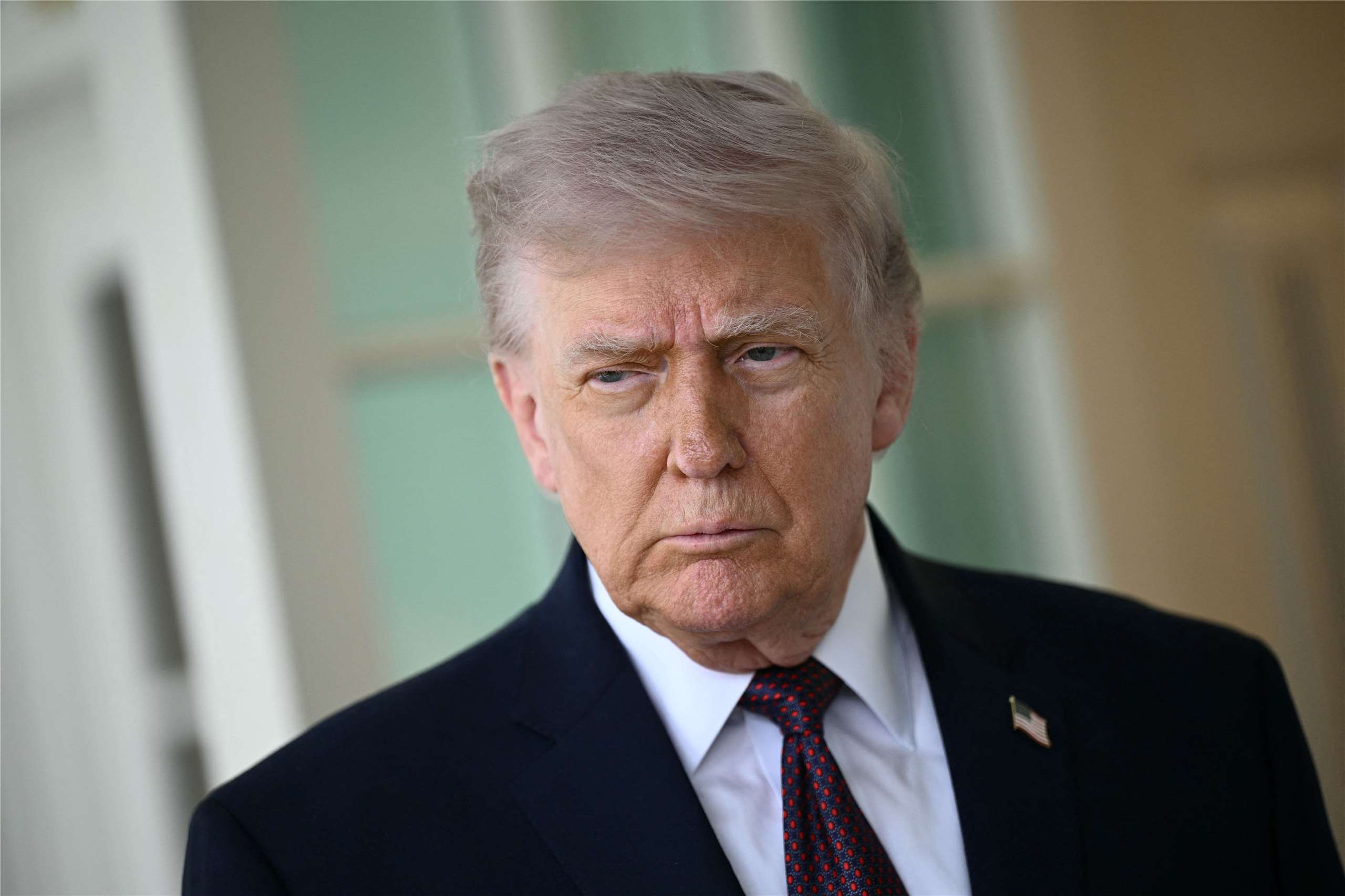 美國總統川普接受媒體訪問，表示不打算延長與伊朗的停火協議。資料照。