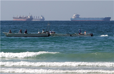 自美、以發動攻擊後，伊朗已實際上封鎖荷莫茲海峽(Strait of Hormuz)這條關鍵航道。資料照。