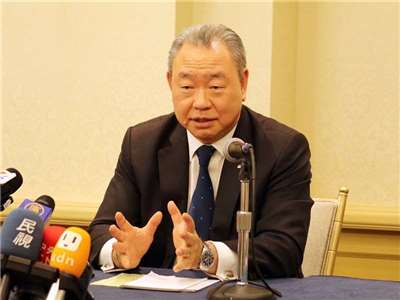 台灣駐美國代表俞大㵢。 (圖:中央社檔案照片)