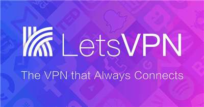 翻牆軟體快連VPN(LetsVPN)28日宣布，終止中國地區的營運。  (圖:翻拍LetsVPN官網)