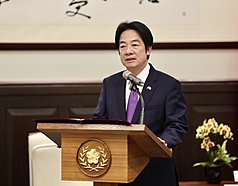 賴清德總統出訪友邦行程因中國打壓暫緩，多位美國國會議員21日在社媒聲援。資料照。