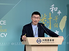 PD
「鄭習會」後對台措施 梁文傑：甜不辣換佛跳牆 政治宣傳效果極高	
中央社記者廖文綺攝　115年4月9日
