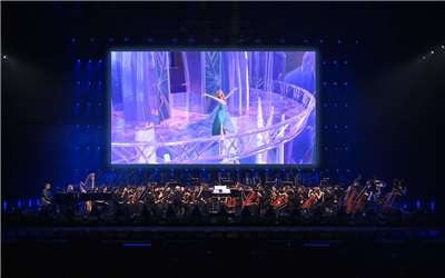 迪士尼動畫《冰雪奇緣》動畫交響音樂會將於6月20日登上台北流行音樂中心。(牛耳藝術提供)