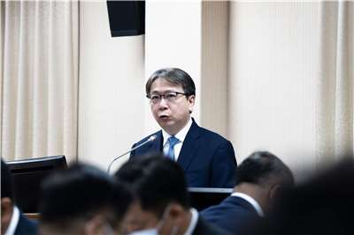 國安局長蔡明彥8日在立法院指出，2026年第一季中共對我國政府網路侵擾逾1.7億次，不排除是為年底介選工作進行鋪陳。(楊仁翔 攝)