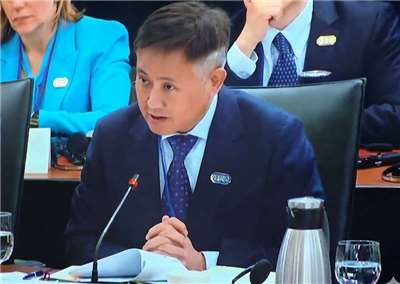 中國人民銀行行長潘功勝出席G20財長和央行行長會議。(圖：中國人民銀行官網)